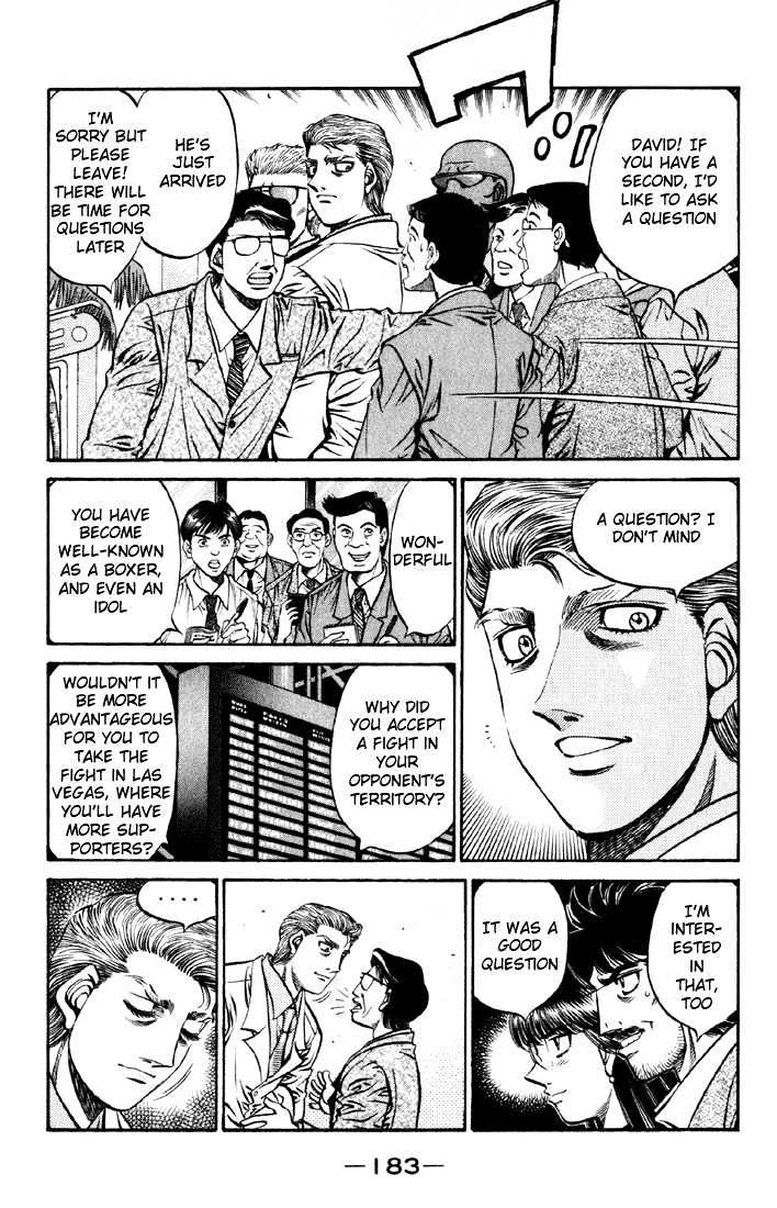 Hajime no Ippo Chapter 522 page 15 - Chapter 522 : Golden eagle
