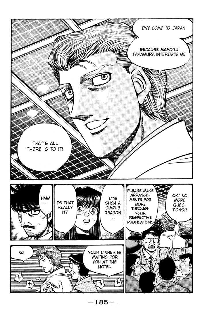 Hajime no Ippo Chapter 522 page 17 - Chapter 522 : Golden eagle
