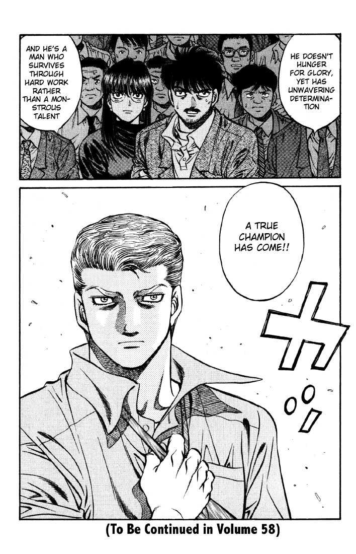 Hajime no Ippo Chapter 522 page 19 - Chapter 522 : Golden eagle