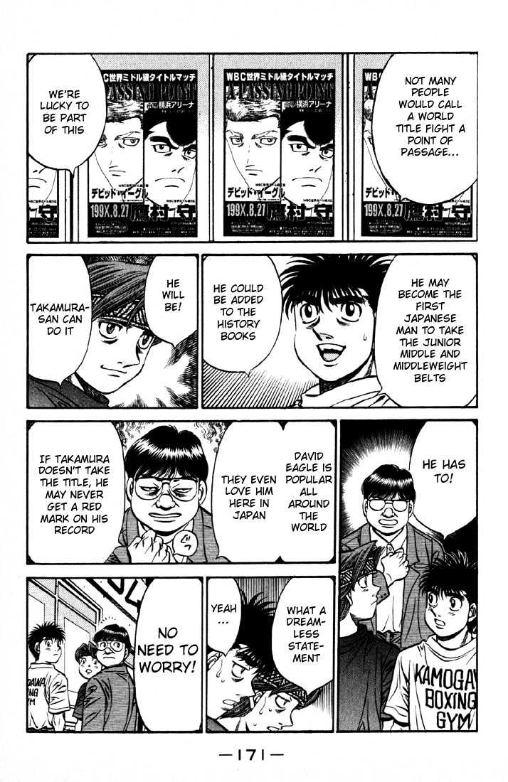 Hajime no Ippo Chapter 522 page 3 - Chapter 522 : Golden eagle