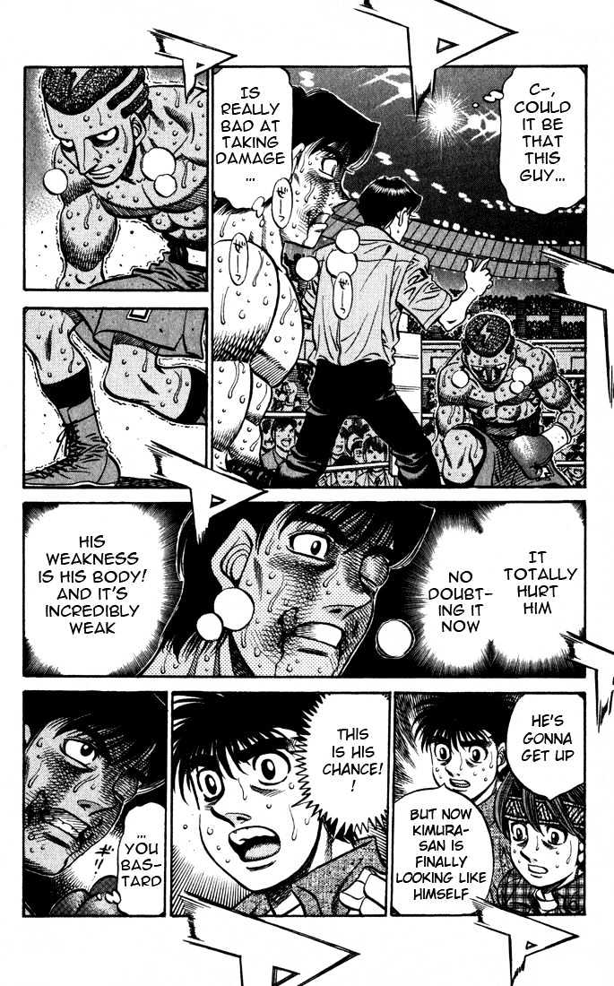 Hajime no Ippo Chapter 526 page 14 - Chapter 526 : Kimura Rhapsody