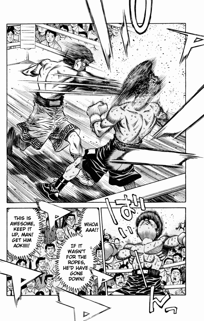Hajime no Ippo Chapter 527.2 page 10 - Chapter 527 v2 : Papaya's True Colors