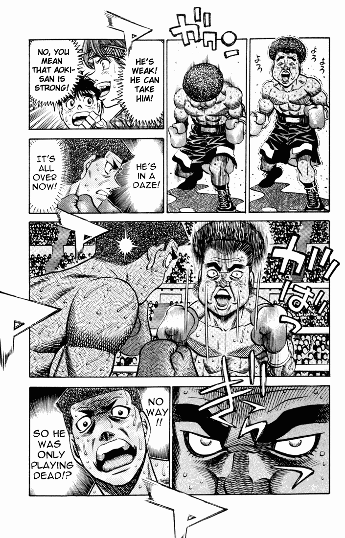 Hajime no Ippo Chapter 527.2 page 11 - Chapter 527 v2 : Papaya's True Colors