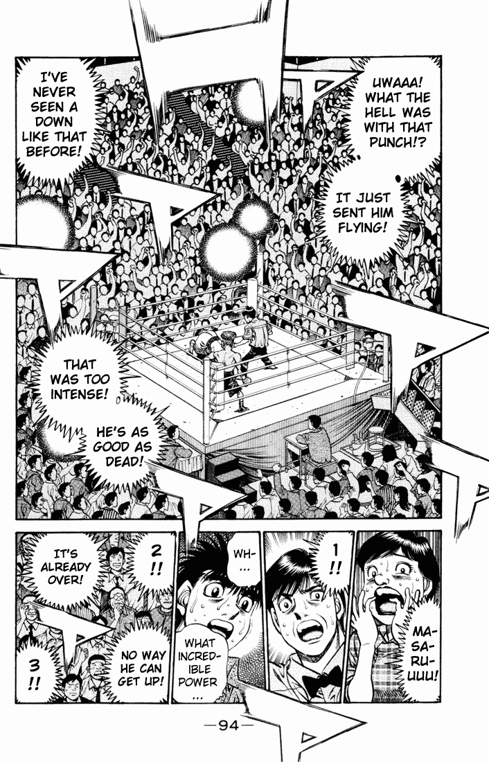 Hajime no Ippo Chapter 527.2 page 14 - Chapter 527 v2 : Papaya's True Colors