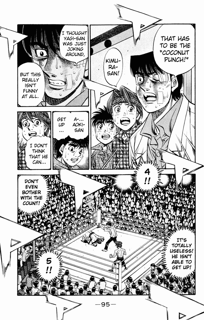Hajime no Ippo Chapter 527.2 page 15 - Chapter 527 v2 : Papaya's True Colors