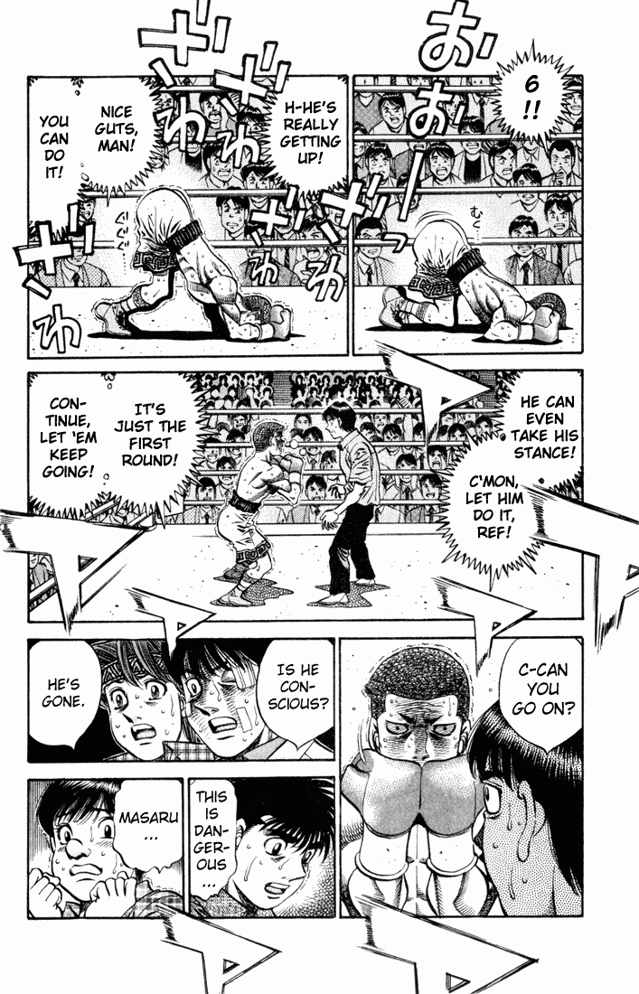 Hajime no Ippo Chapter 527.2 page 16 - Chapter 527 v2 : Papaya's True Colors