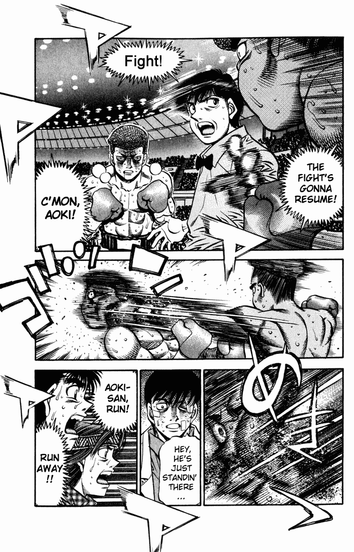 Hajime no Ippo Chapter 527.2 page 17 - Chapter 527 v2 : Papaya's True Colors