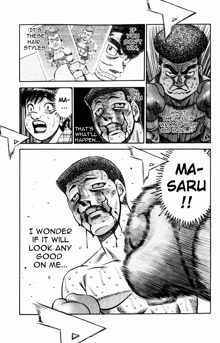 Hajime no Ippo Chapter 527.2 page 19 - Chapter 527 v2 : Papaya's True Colors