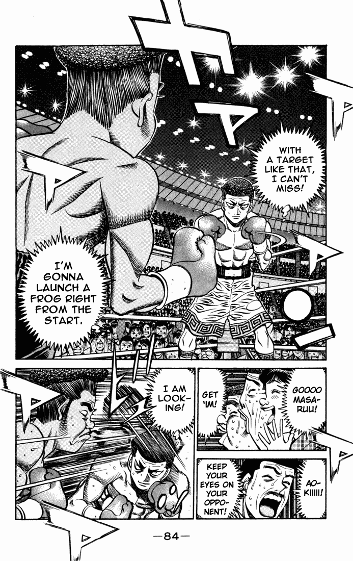 Hajime no Ippo Chapter 527.2 page 4 - Chapter 527 v2 : Papaya's True Colors