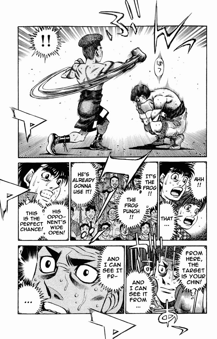 Hajime no Ippo Chapter 527.2 page 5 - Chapter 527 v2 : Papaya's True Colors