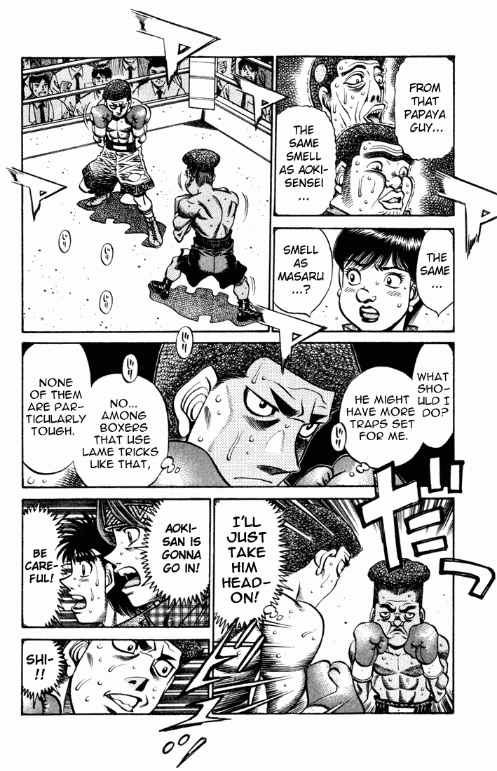 Hajime no Ippo Chapter 527.2 page 8 - Chapter 527 v2 : Papaya's True Colors
