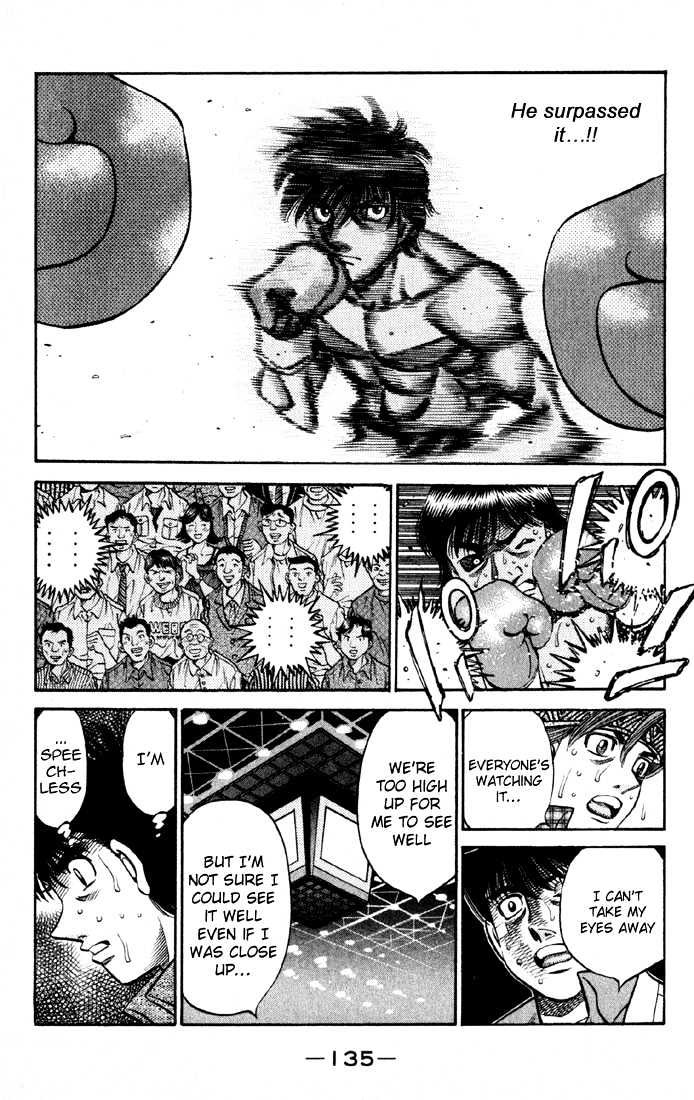 Hajime no Ippo Chapter 529 page 14 - Chapter 529 : Speed that surpasses limits