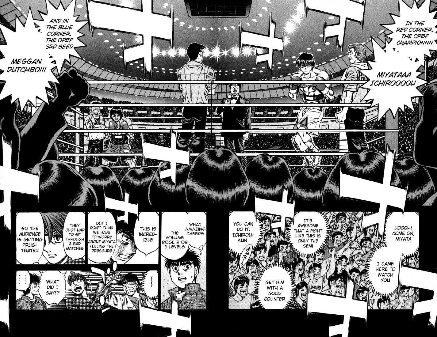 Hajime no Ippo Chapter 529 page 2 - Chapter 529 : Speed that surpasses limits