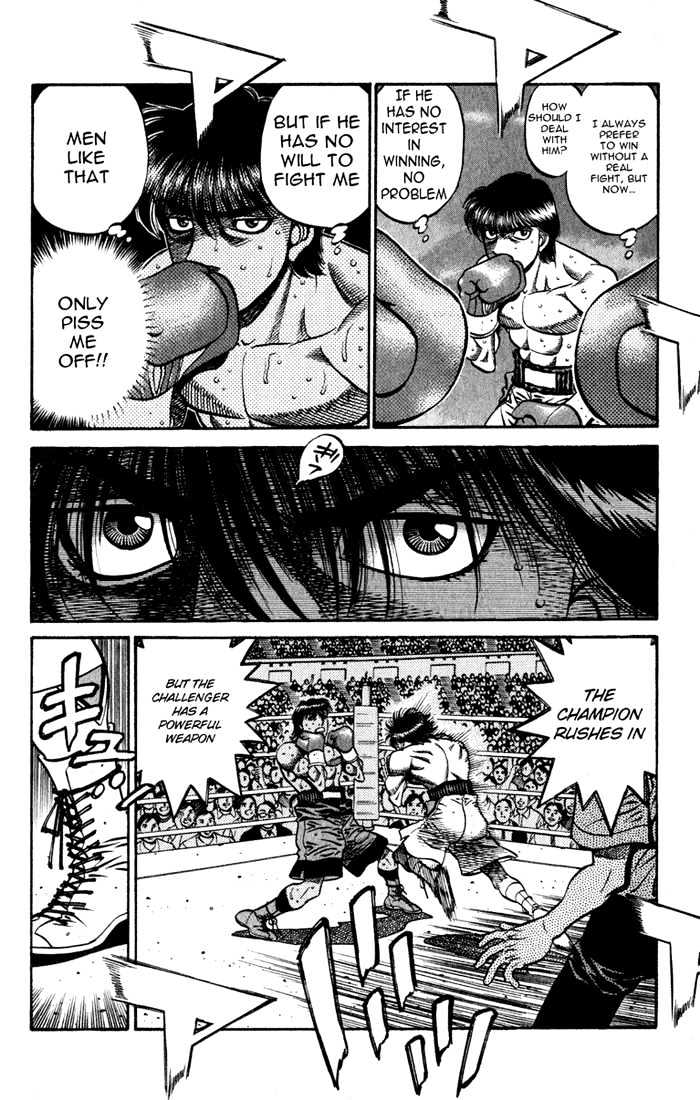 Hajime no Ippo Chapter 530 page 10 - Chapter 530 : Speaking fist