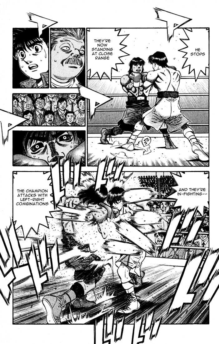 Hajime no Ippo Chapter 530 page 11 - Chapter 530 : Speaking fist