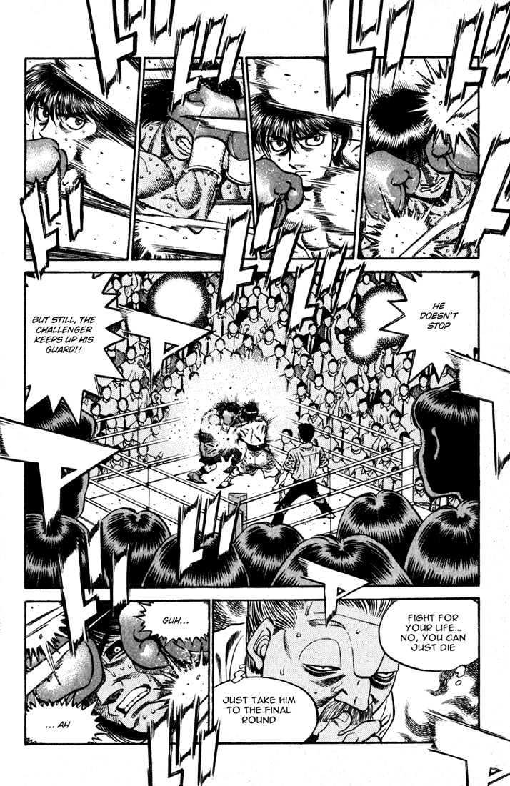 Hajime no Ippo Chapter 530 page 12 - Chapter 530 : Speaking fist