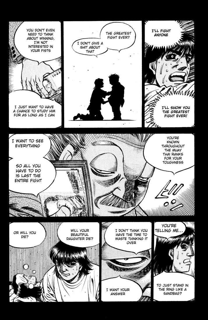 Hajime no Ippo Chapter 530 page 14 - Chapter 530 : Speaking fist