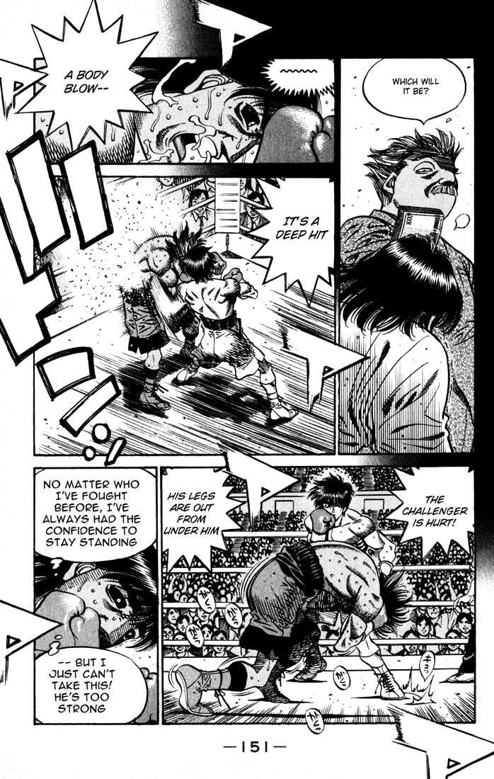 Hajime no Ippo Chapter 530 page 15 - Chapter 530 : Speaking fist