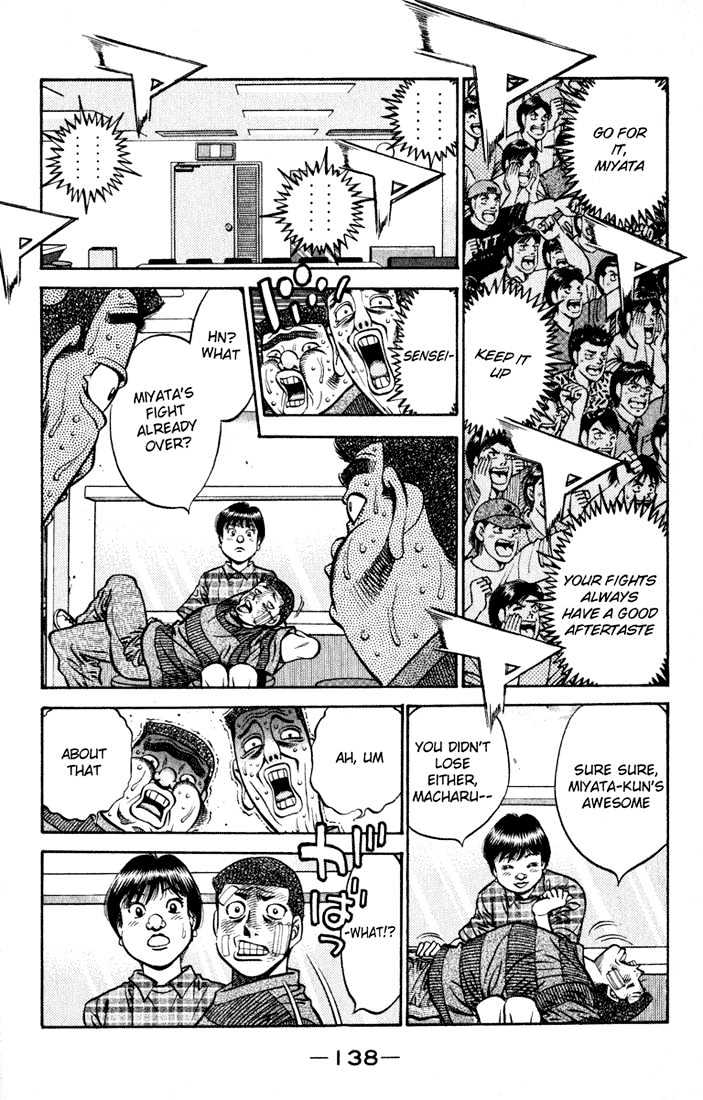Hajime no Ippo Chapter 530 page 2 - Chapter 530 : Speaking fist
