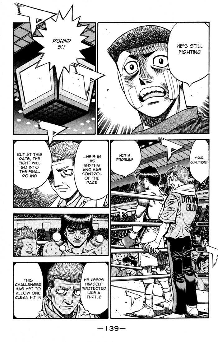Hajime no Ippo Chapter 530 page 3 - Chapter 530 : Speaking fist