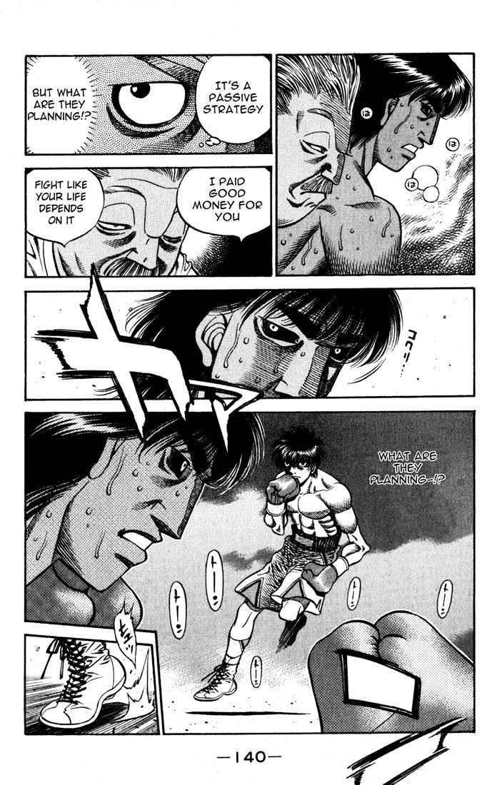 Hajime no Ippo Chapter 530 page 4 - Chapter 530 : Speaking fist