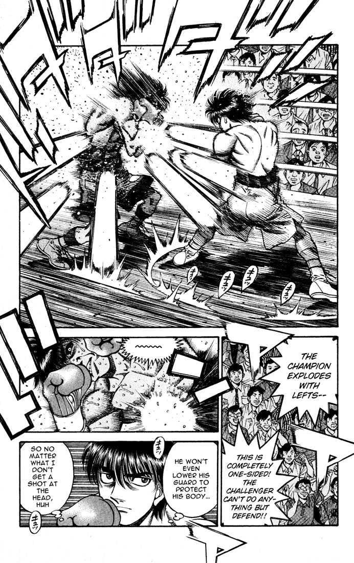Hajime no Ippo Chapter 530 page 5 - Chapter 530 : Speaking fist