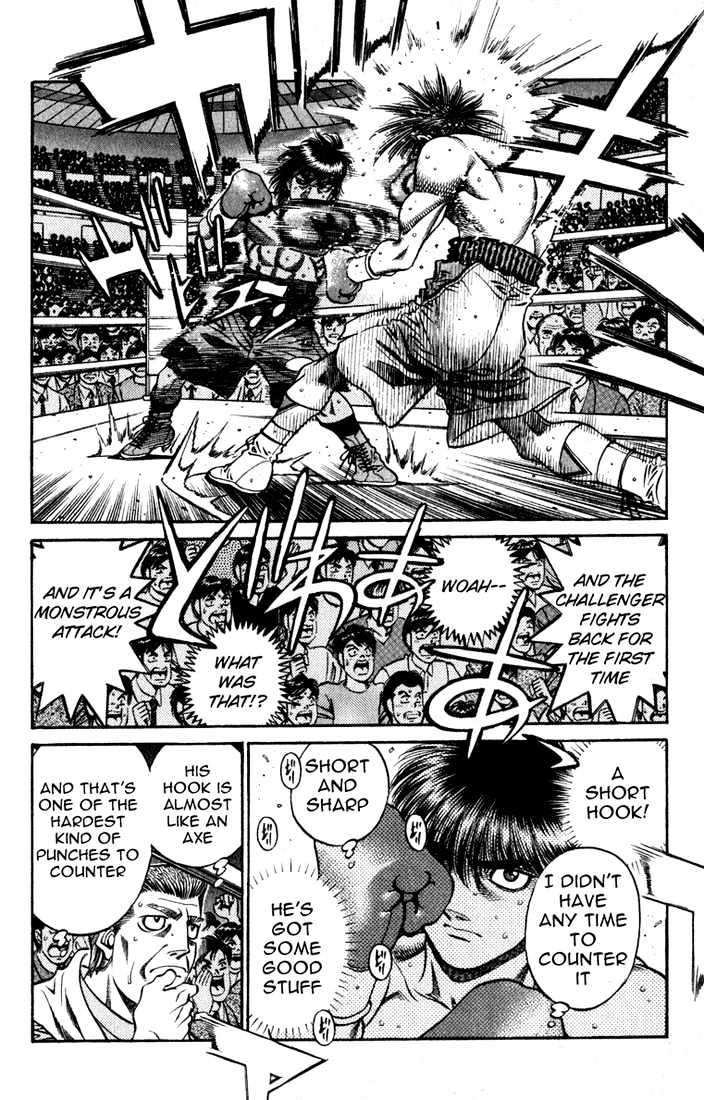 Hajime no Ippo Chapter 530 page 8 - Chapter 530 : Speaking fist