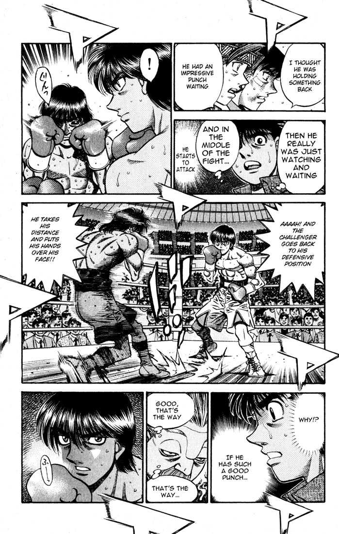 Hajime no Ippo Chapter 530 page 9 - Chapter 530 : Speaking fist