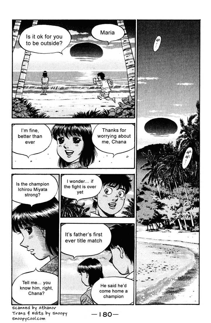 Hajime no Ippo Chapter 532 page 10 - Chapter 532 : Incomplete evolved counter