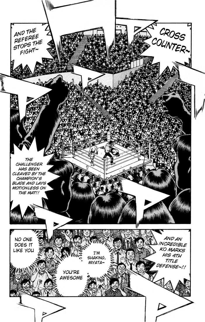 Hajime no Ippo Chapter 532 page 13 - Chapter 532 : Incomplete evolved counter