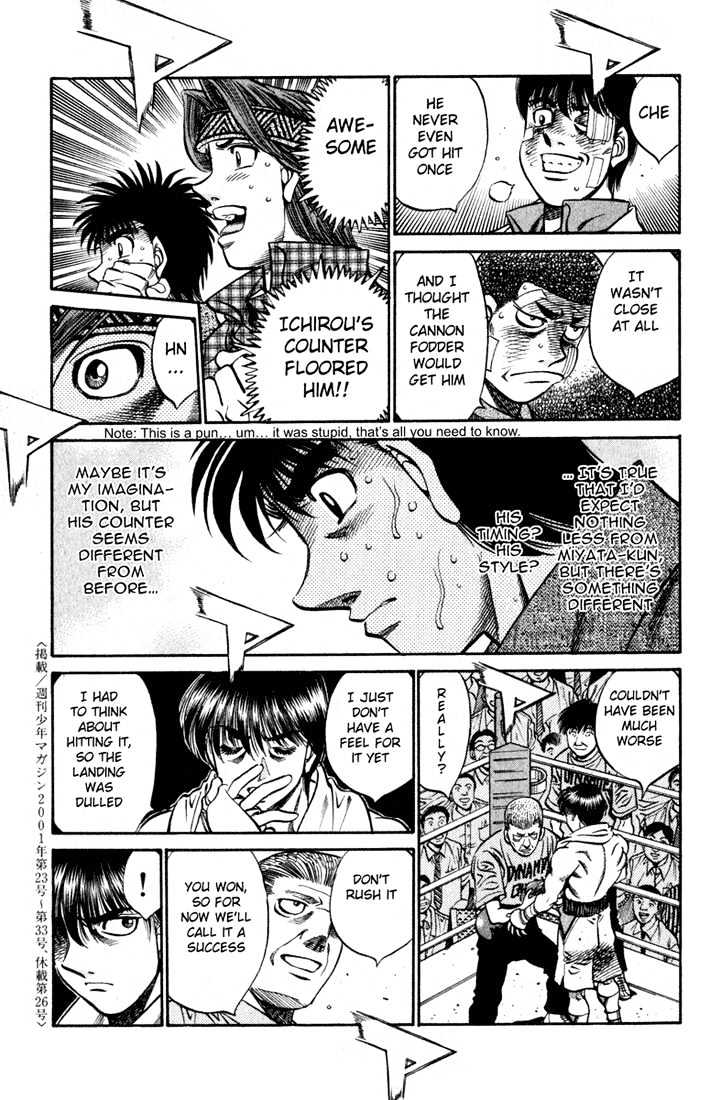 Hajime no Ippo Chapter 532 page 14 - Chapter 532 : Incomplete evolved counter