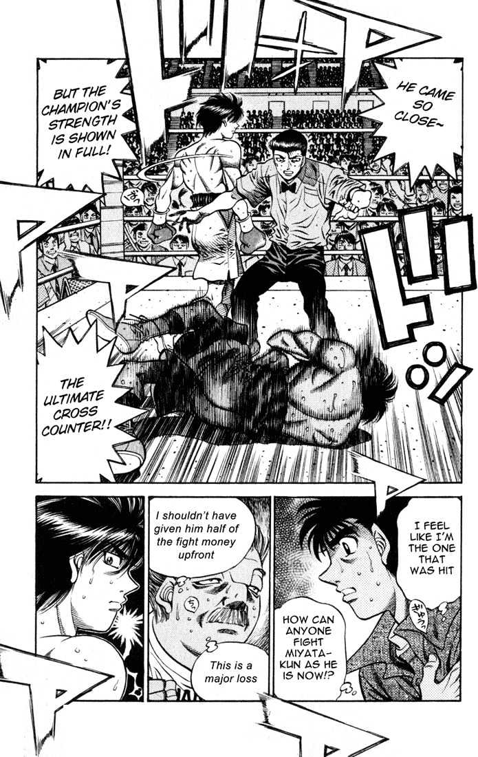 Hajime no Ippo Chapter 532 page 3 - Chapter 532 : Incomplete evolved counter