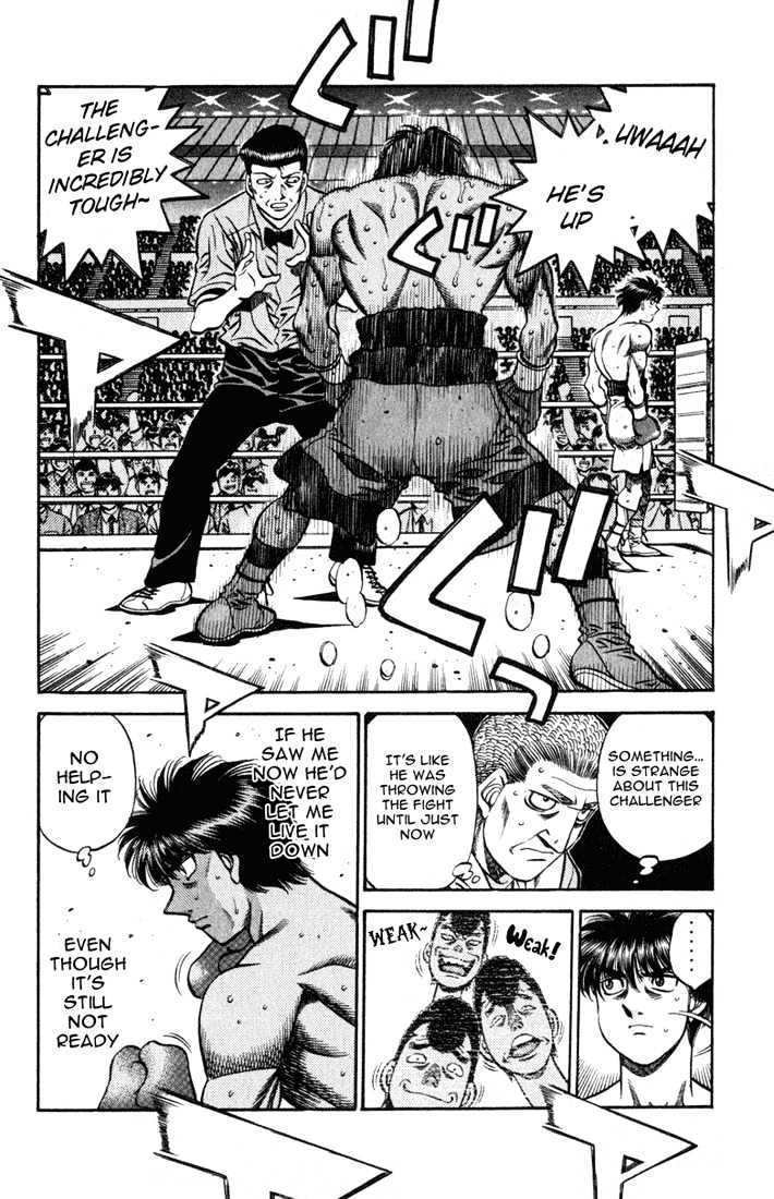 Hajime no Ippo Chapter 532 page 4 - Chapter 532 : Incomplete evolved counter