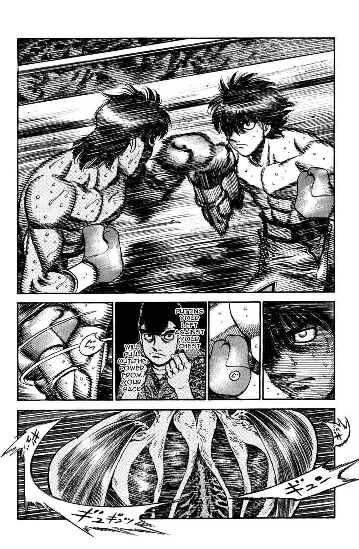 Hajime no Ippo Chapter 532 page 8 - Chapter 532 : Incomplete evolved counter