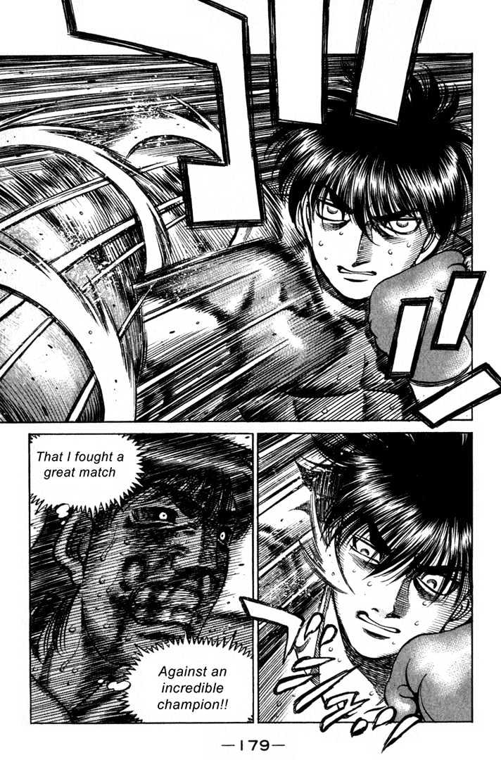 Hajime no Ippo Chapter 532 page 9 - Chapter 532 : Incomplete evolved counter