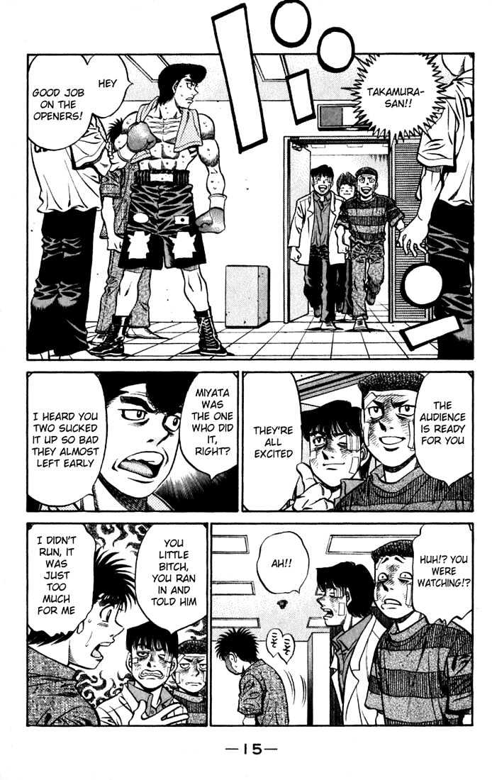Hajime no Ippo Chapter 533 page 16 - Chapter 533 : The star appears