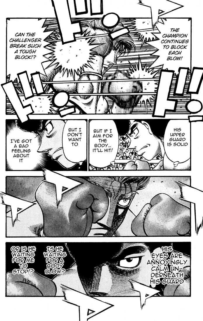 Hajime no Ippo Chapter 535 page 14 - Chapter 535 : Hard-fought prelude