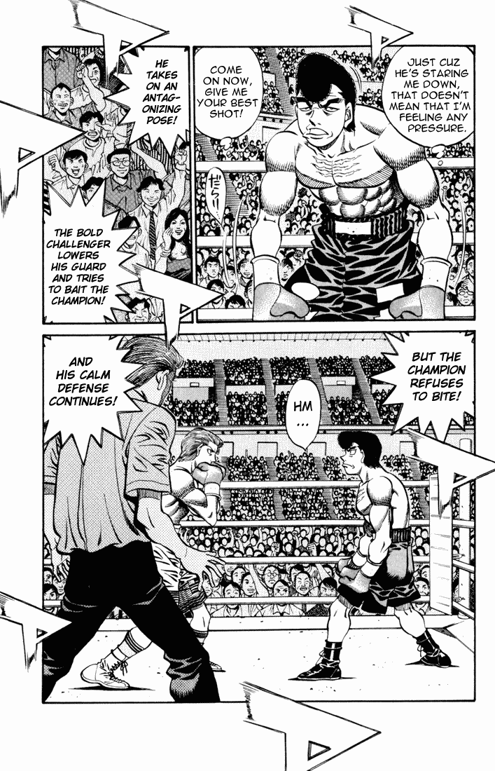 Hajime no Ippo Chapter 536.2 page 11 - Chapter 536 v2 : An Ominous Pressure