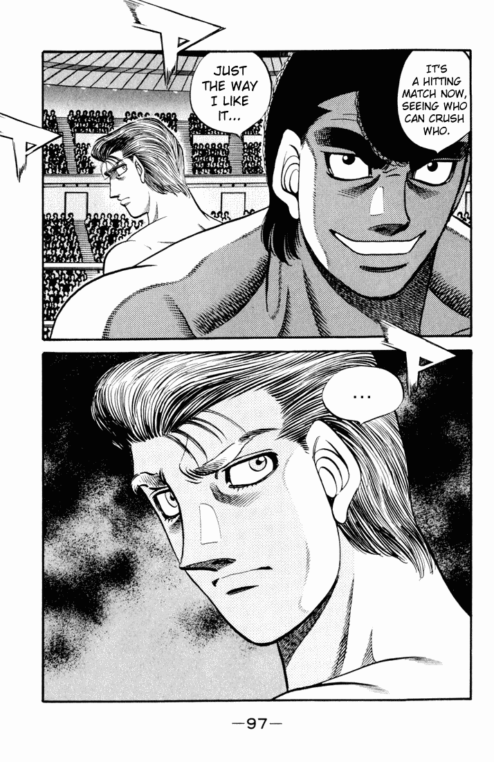 Hajime no Ippo Chapter 536.2 page 17 - Chapter 536 v2 : An Ominous Pressure