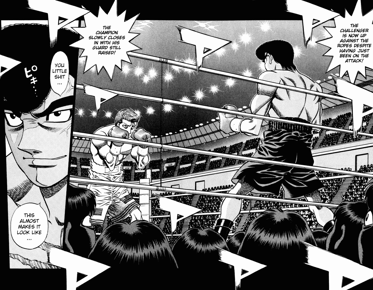 Hajime no Ippo Chapter 536.2 page 2 - Chapter 536 v2 : An Ominous Pressure