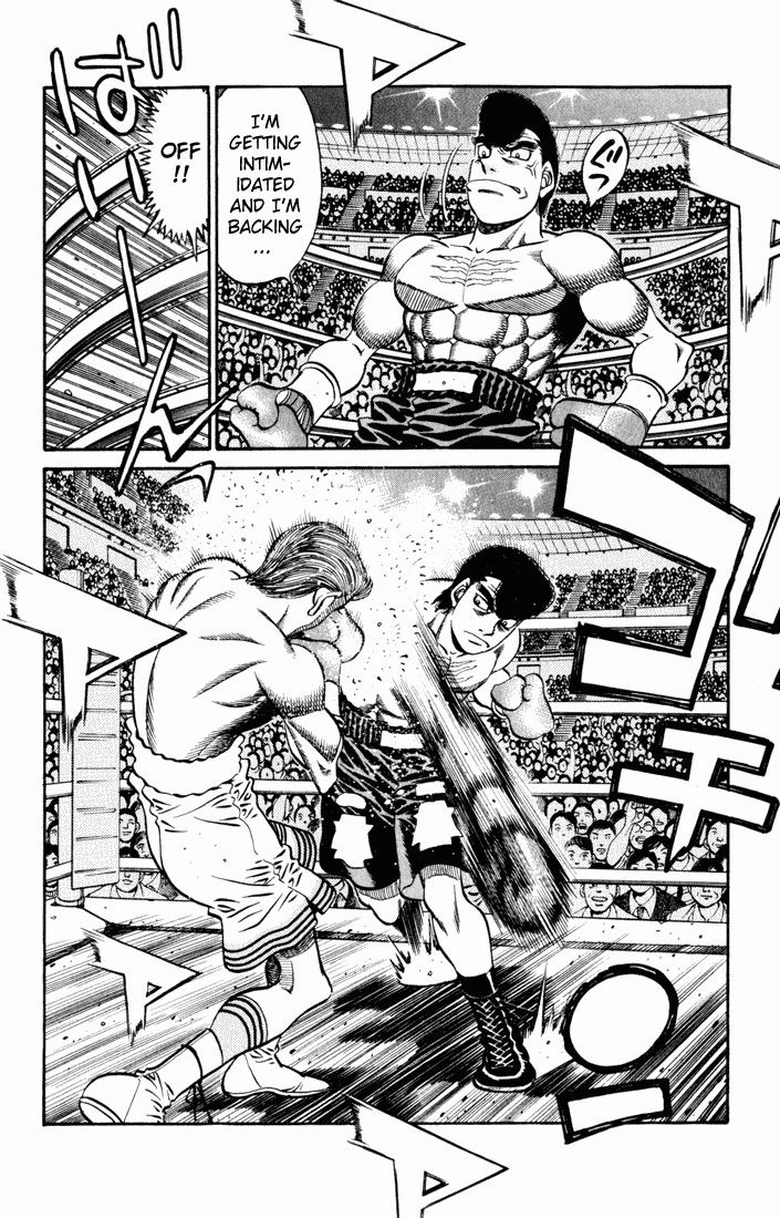 Hajime no Ippo Chapter 536.2 page 3 - Chapter 536 v2 : An Ominous Pressure