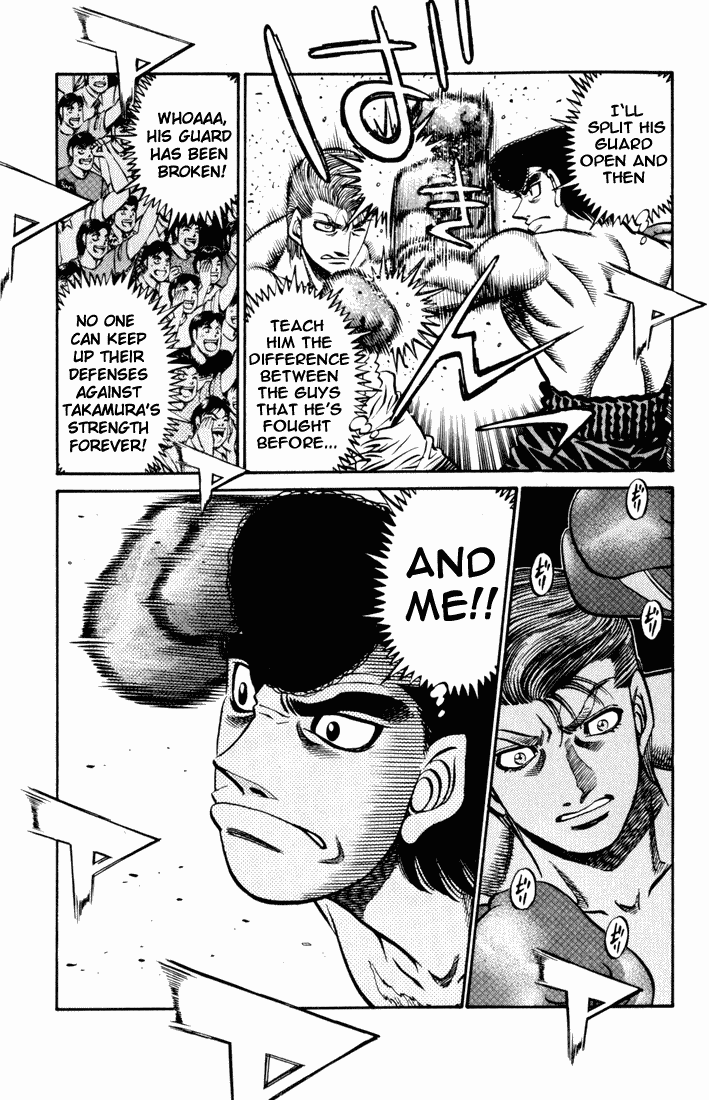 Hajime no Ippo Chapter 536.2 page 6 - Chapter 536 v2 : An Ominous Pressure