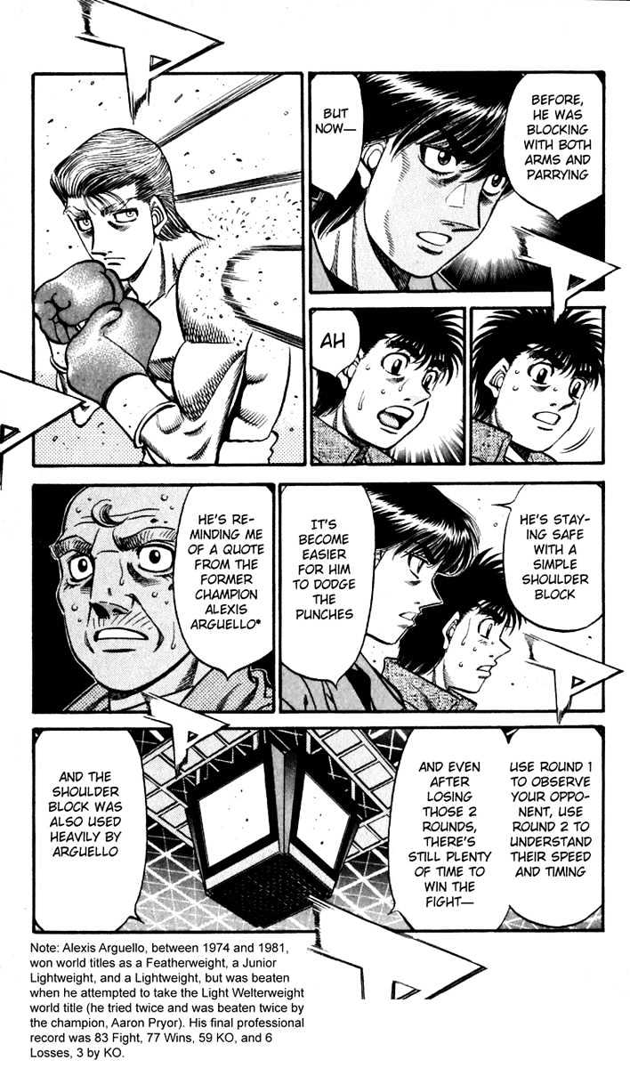 Hajime no Ippo Chapter 537 page 12 - Chapter 537 : Unparalleled boxing