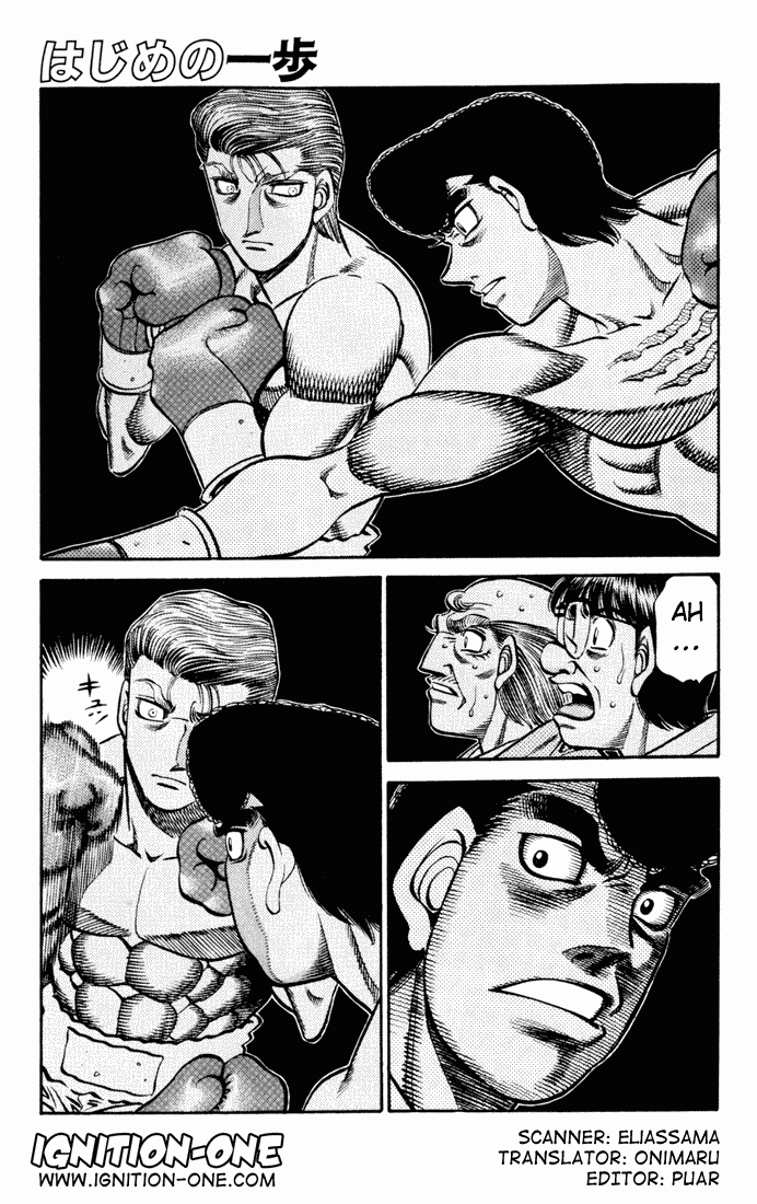 Hajime no Ippo Chapter 538.2 page 1 - Chapter 538 v2 : The Eagle's Eye