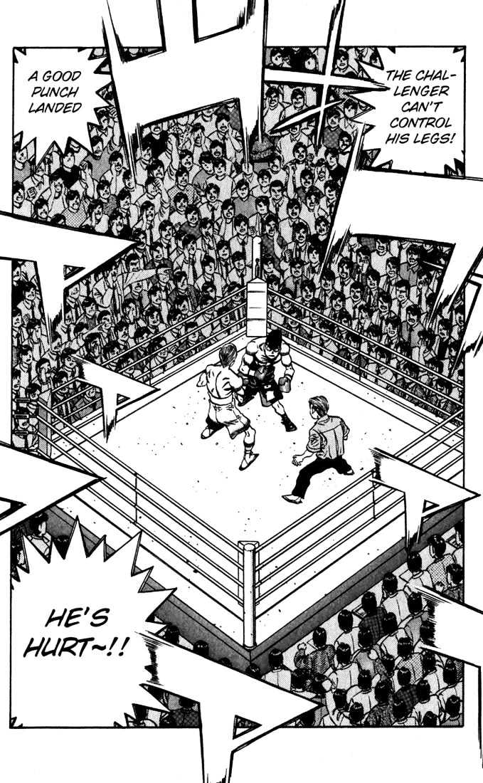 Hajime no Ippo Chapter 539 page 10 - Chapter 539 : Frustration