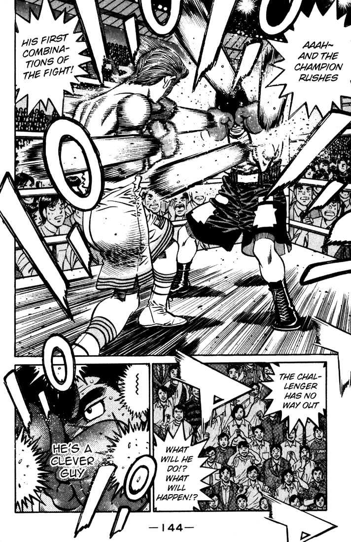 Hajime no Ippo Chapter 539 page 14 - Chapter 539 : Frustration