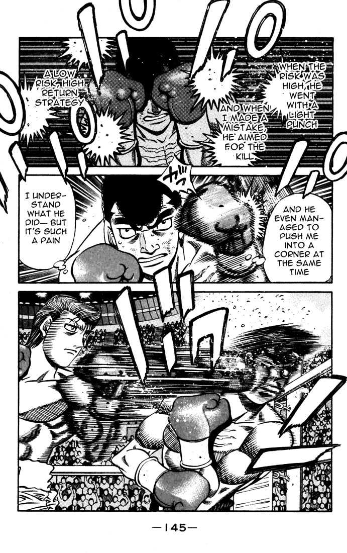 Hajime no Ippo Chapter 539 page 15 - Chapter 539 : Frustration
