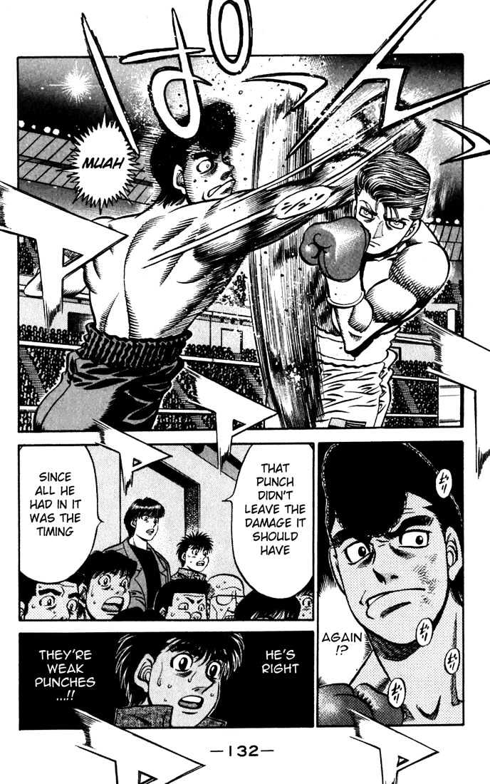 Hajime no Ippo Chapter 539 page 2 - Chapter 539 : Frustration