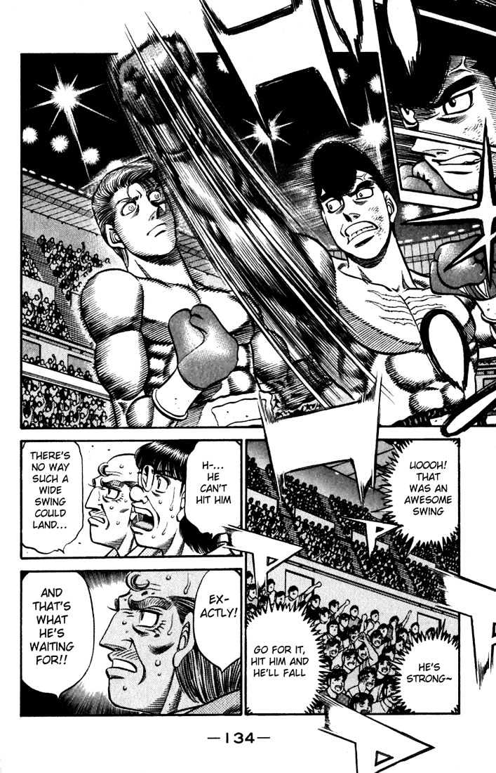 Hajime no Ippo Chapter 539 page 4 - Chapter 539 : Frustration