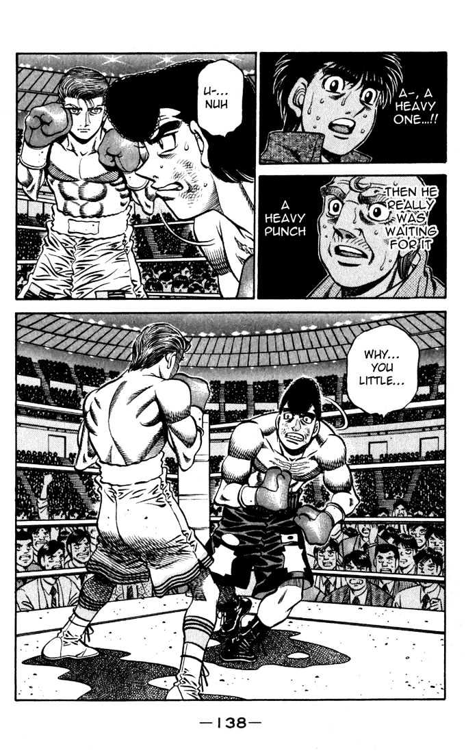 Hajime no Ippo Chapter 539 page 8 - Chapter 539 : Frustration